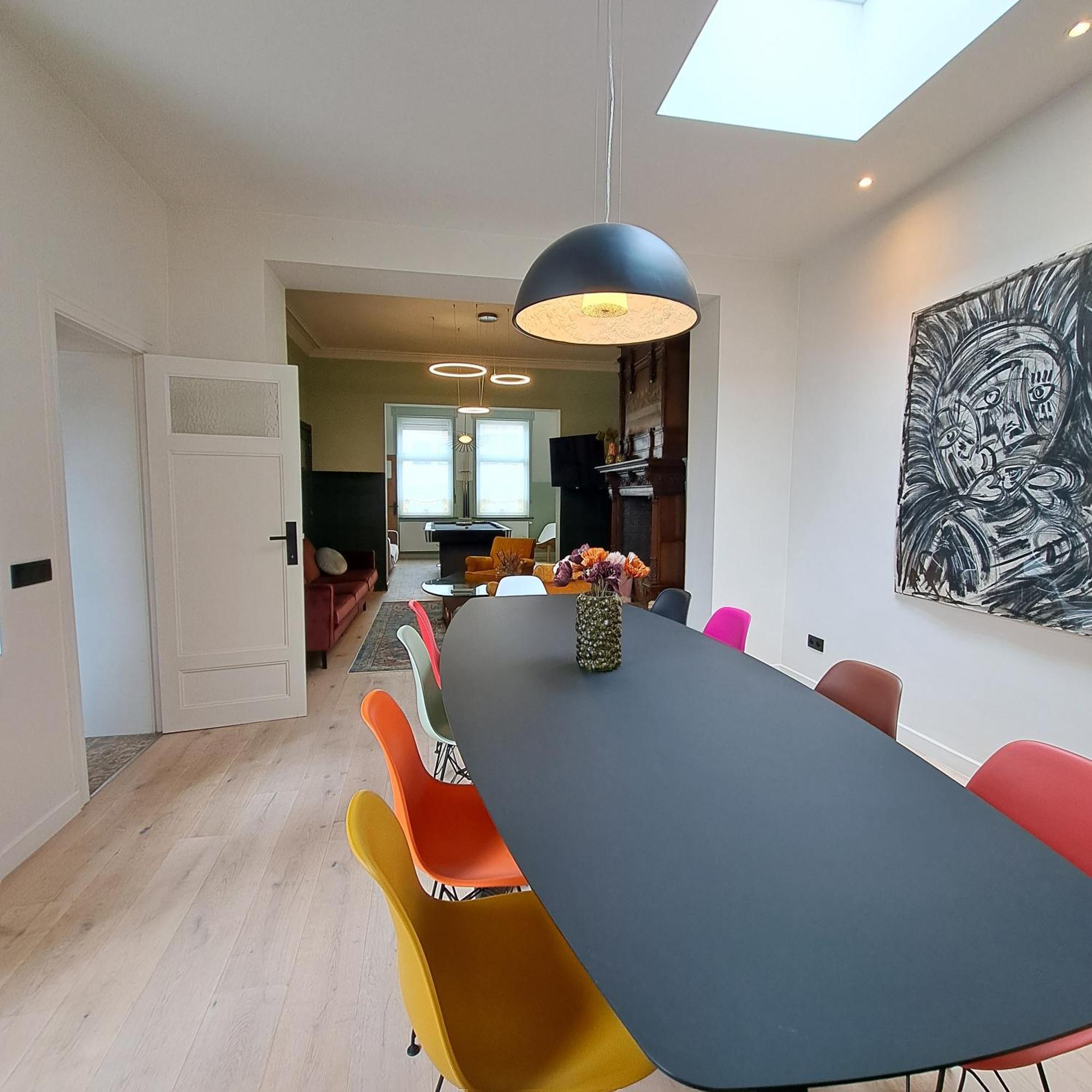 Villa Cezar - Big House At The Center Of Bruges - Free Parking Ruang foto